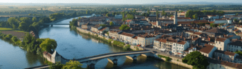 La ville de Libourne