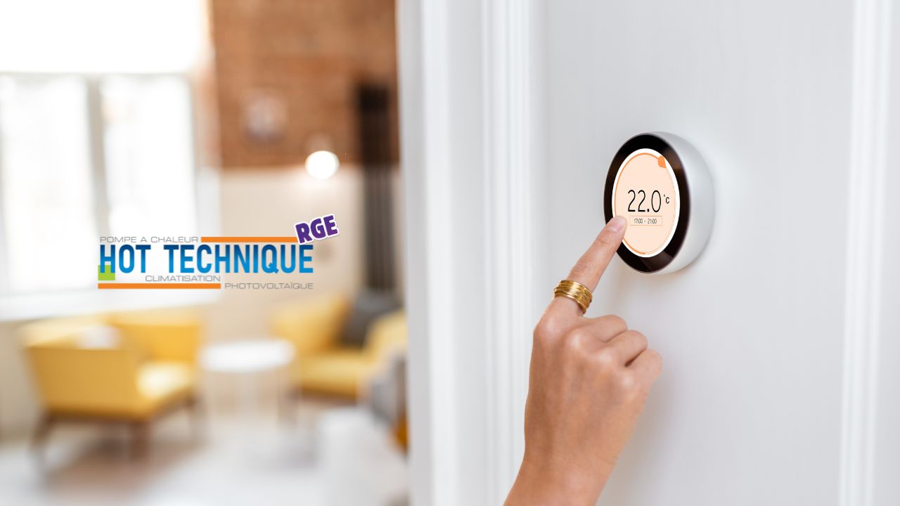 Thermostat intérieur pour le chauffage économique